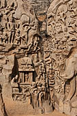Mamallapuram - Tamil Nadu. The Arjuna's Penance.